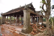 Nhà lưu niệm tướng Võ Nguyên Giáp hỏng nặng sau trận lũ lịch sử