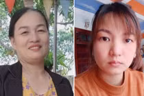 2 mẹ con Nguyễn Thị Đào và Nguyễn Thị Thúy.