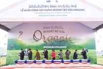 Vinamilk khởi công xây dựng tổ hợp "RESORT" bò sữa organic tại Lào
