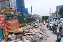 Hà Nội: Ngán ngẩm qua “tuyến đường rác” Trường Chinh
