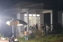 Hiện trường căn nhà nơi xảy ra vụ án mạng