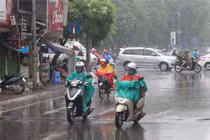 Không khí lạnh tràn về, miền Bắc tụt 7 độ kèm mưa