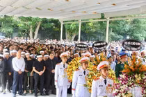 Hàng nghìn người đưa tiễn Thứ trưởng Lê Hải An