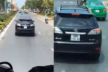 Lái xe Lexus chặn xe cứu hỏa ở Nghệ An giải thích lý do