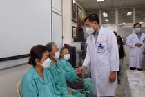 Bệnh nhân bị hoại tử xương sọ, hàm, mặt được điều trị tại Bệnh viện Chợ Rẫy (TP.HCM) 