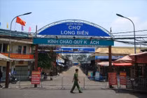 Từ ngày 21/10, chợ Long Biên chính thức hoạt động trở lại.