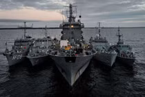 Mỹ, NATO tiến hành cuộc diễn tập hải quân trên biển Baltic đối phó Nga