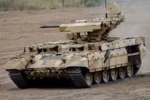 Nga đưa xe yểm trợ tăng thiết giáp BMPT “Kẻ hủy diệt” đến vùng Donbass
