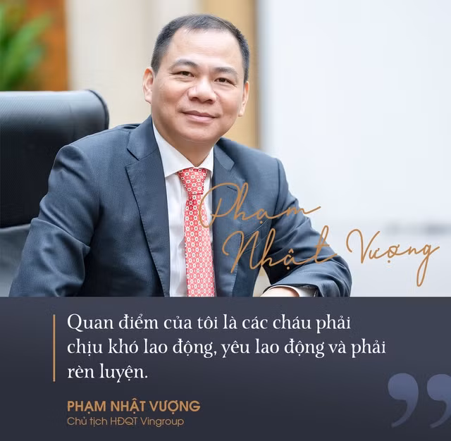 Con tỷ phú Việt Nam học việc để nối nghiệp gia đình ra sao? - Ảnh 3. Con tỷ phú Việt Nam học việc để nối nghiệp gia đình ra sao? - Ảnh 3.