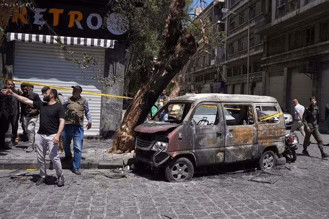 Kẻ tấn công nổ súng, sát hại 7 người trên xe buýt ở Syria