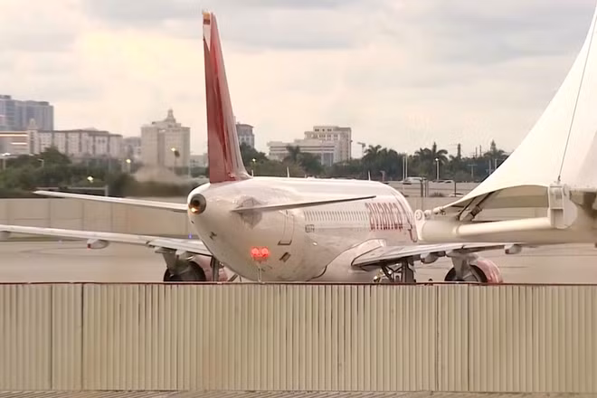 Máy bay hạ cánh khẩn cấp ở Mỹ vì gặp nhiễu động mạnh