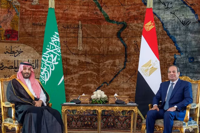 Ả Rập Xê Út tìm kiếm sự ủng hộ từ Ai Cập để đối phó Houthi