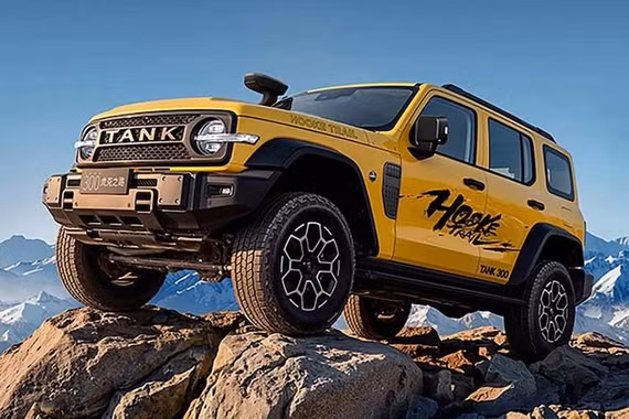 GWM Tank 300 Hooke Trail 2027 ra mắt - chiếc SUV thách thức mọi địa hình