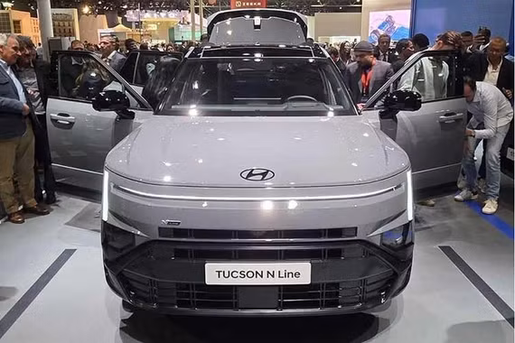 Mục sở thị Hyundai Tucson N Line 2027 "bằng xương, bằng thịt" vừa ra mắt