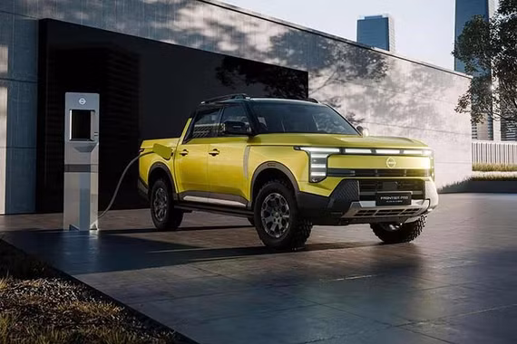 Xe bán tải Nissan Navara Pro PHEV 2027 mới, sắp ra mắt toàn cầu