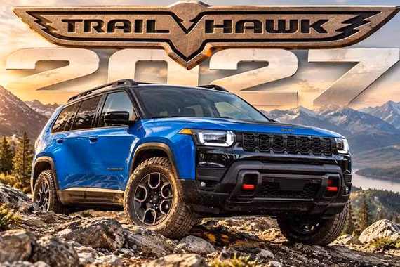 Jeep Cherokee Trailhawk 2027 từ 44.625 USD "đấu" Honda CR-V và Hyundai Tucson