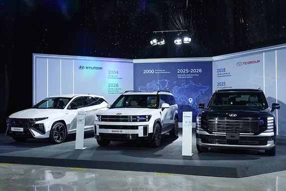 Loạt ôtô Hyundai "made in Vietnam" xuất khẩu sang Mexico và Australia