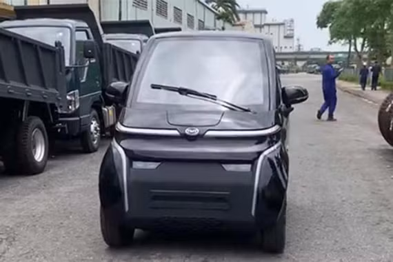 Ôtô điện mini Nano S05 rẻ ngang xe ga Honda SH chạy thử tại Việt Nam
