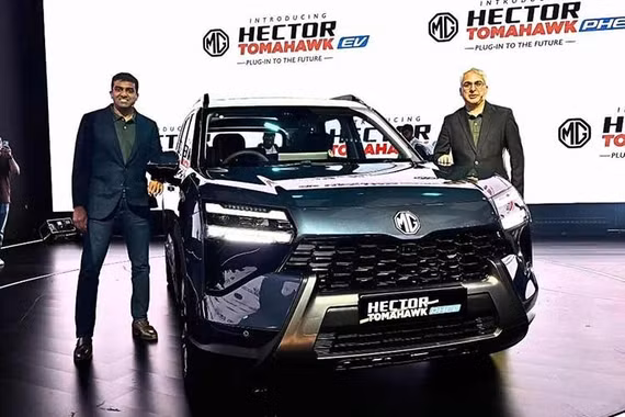 MG Hector Tomahawk EV 2026 - SUV điện thuê pin siêu rẻ từ 420 triệu đồng