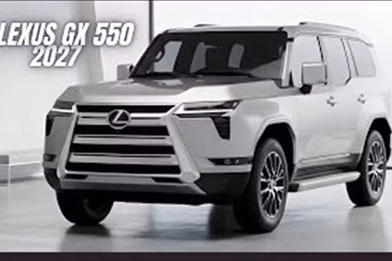 Lexus GX550 sắp được nâng cấp loạt tiện nghi, tăng khả năng off-road
