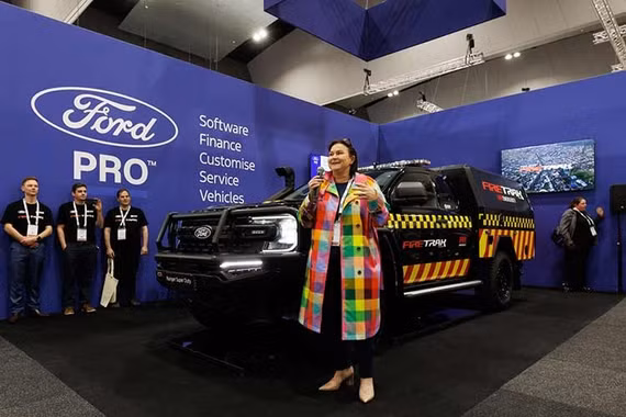 Ra mắt Ford Ranger Super Duty Fire Response Unit đặc chủng chữa cháy