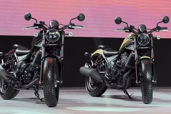 Honda Rebel 300 2026 từ 60 triệu đồng - thêm màn hình màu TFT, RoadSync