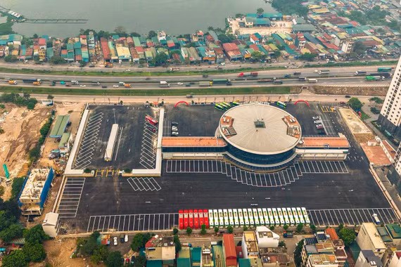 [GALLERY] Bến xe Yên Sở 120 tỷ đồng ở Hà Nội có gì đặc biệt?