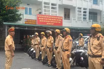 Công an TP HCM ra quân cao điểm xử lý vi phạm giao thông