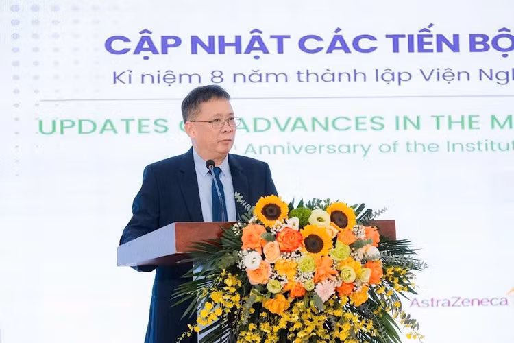 GS.VS. Châu Văn Minh, Chủ tịch Liên hiệp Hội Việt Nam phát biểu
