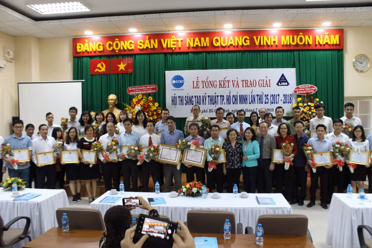 Lễ Tổng kết và trao giải Hội thi Sáng tạo Kỹ thuật lần thứ 24 (19.7.2019)