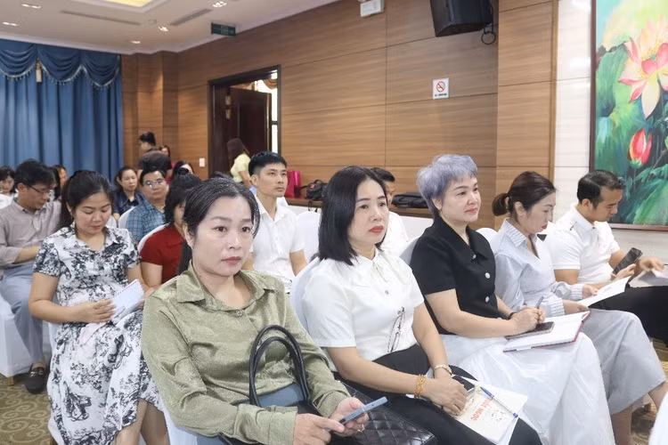 Học viên tham dự lớp tập huấn