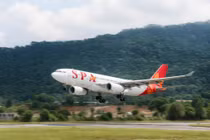 Sun Phuquoc Airways đón Airbus A330 thân rộng đầu tiên tại Phú Quốc