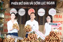[VIDEO] Phó chủ tịch tỉnh Bắc Ninh livestream bán hơn 31 tấn vải thiều
