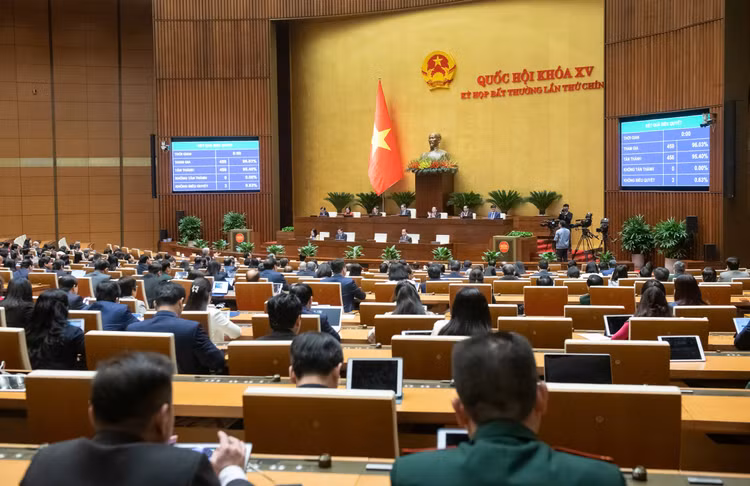 Quốc hội thông qua Luật Tổ chức chính quyền địa phương (sửa đổi) Quoc hoi thong qua Luat To chuc chinh quyen dia phuong (sua doi)