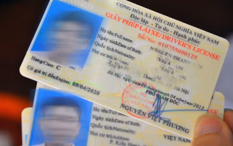 Thêm 4 huyện của Hà Nội được cấp, đổi giấy phép lái xe Them 4 huyen cua Ha Noi duoc cap, doi giay phep lai xe