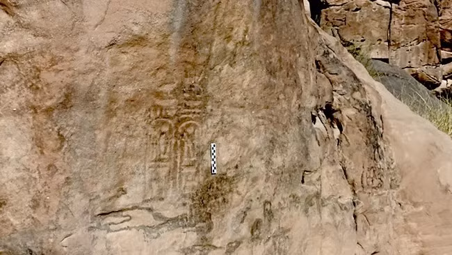 Lần đầu tiên phát hiện chữ khắc tên pharaoh Ai Cập ở Jordan Lan dau tien phat hien chu khac ten pharaoh Ai Cap o Jordan