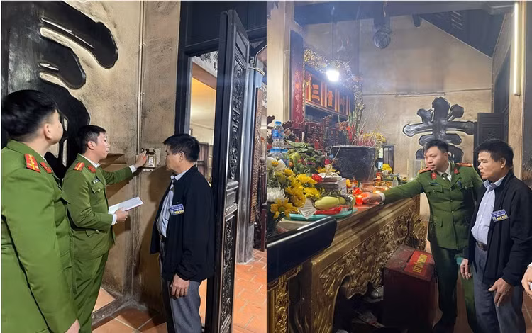 Nam Định: Huy động 2500 công an bảo vệ Lễ khai ấn Đền Trần Nam Dinh: Huy dong 2500 cong an bao ve Le khai an Den Tran