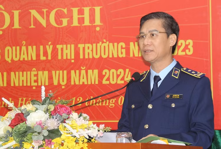 Miễn nhiệm chức vụ Cục trưởng Cục Quản lý thị trường Thanh Hóa Mien nhiem chuc vu Cuc truong Cuc Quan ly thi truong Thanh Hoa
