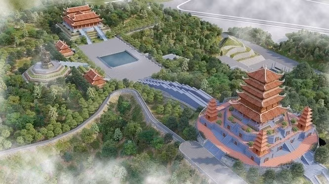 Truoc thap Kim Thanh, Delta Group dung sau loat cong trinh tam linh nao?