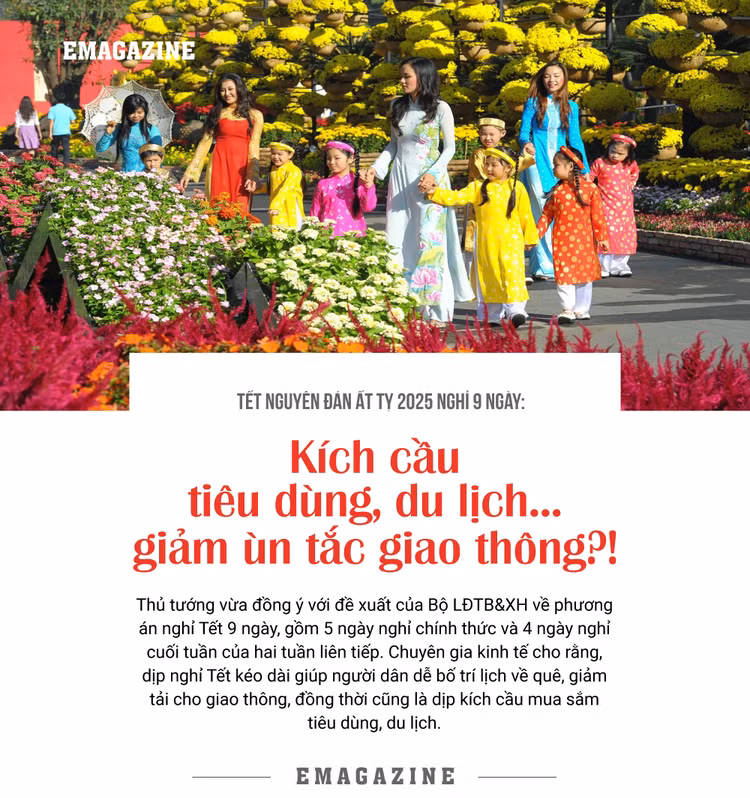 [e-Magazine] Tet Nguyen dan nghi 9 ngay: Kich cau tieu dung, du lich…