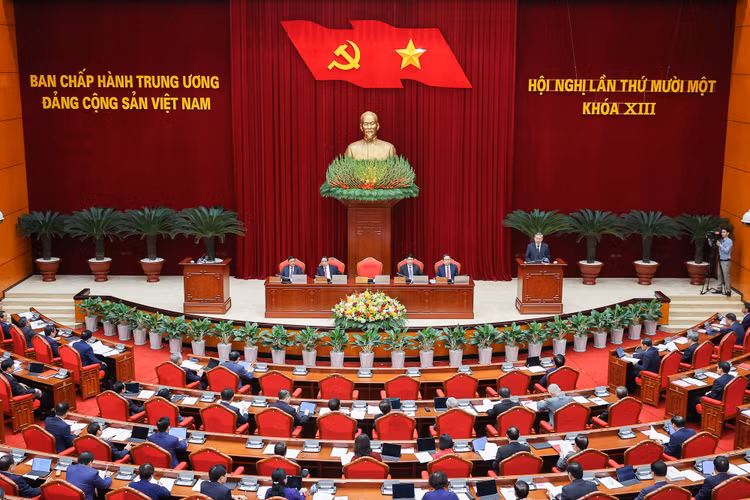 Nghị quyết Hội nghị 11 Ban Chấp hành Trung ương Đảng khóa XIII Nghi quyet Hoi nghi 11 Ban Chap hanh Trung uong Dang khoa XIII
