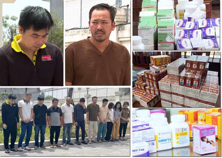 Thu doan ke cam dau san xuat thuoc gia “khung” o Thanh Hoa