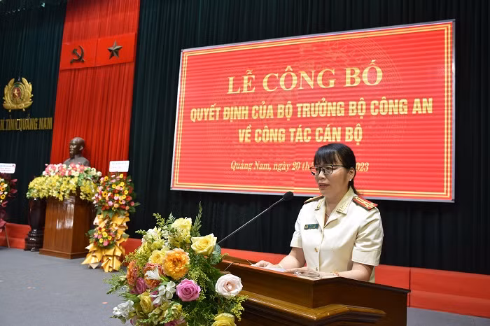 Nữ Phó Giám đốc đầu tiên của Công an tỉnh Quảng Nam là ai? - Hình 6 Nu Pho Giam doc dau tien cua Cong an tinh Quang Nam la ai?-Hinh-6
