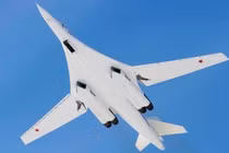 Máy bay ném bom Tu-160 của Lực lượng Không quân Vũ trụ Nga