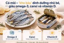Loài cá được ví như 'kho báu dinh dưỡng' giàu omega-3, canxi và vitamin D