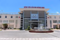 Tai nạn tại Bệnh viện Sản Nhi Quảng Ninh gây thương tích nặng cho nữ lao công