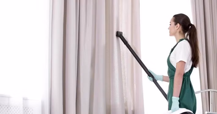 Giặt rèm cửa không cần tháo ảnh 1