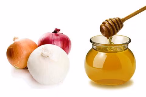 hành tây + mật ong là "cặp đôi " rất tốt để trị ho