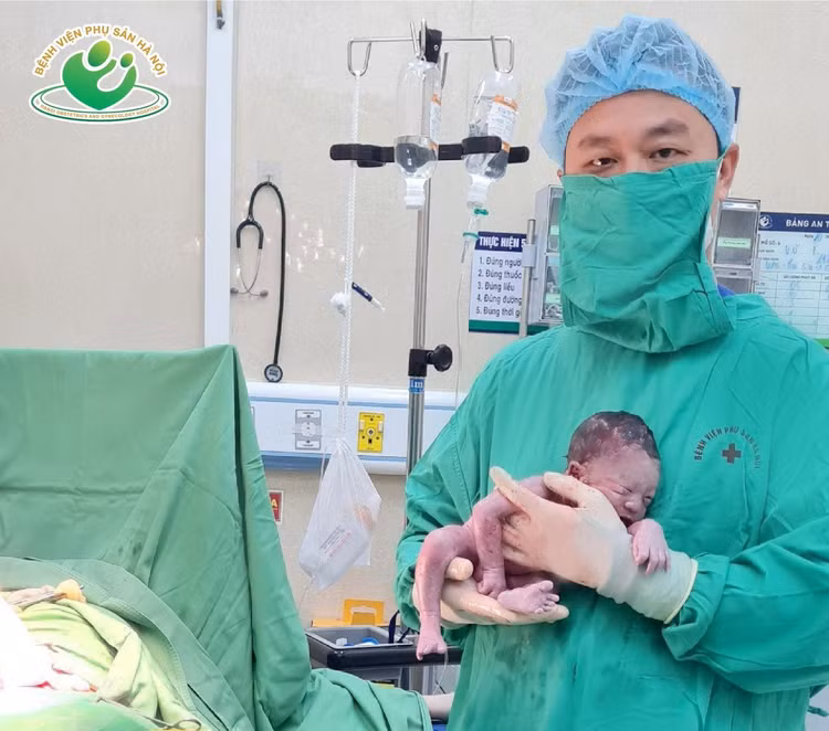 Em bé đã được sinh ra khỏe mạnh