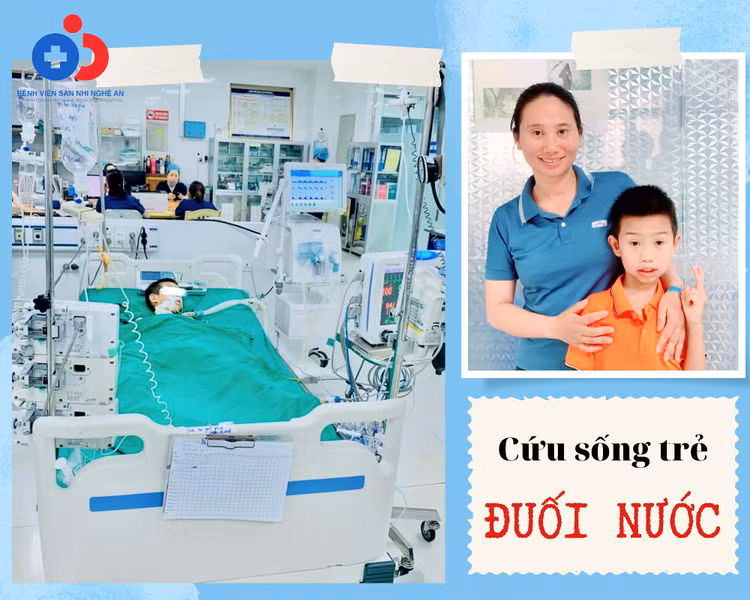 Cấp cứu 3 tuyến cứu trẻ 2 lần ngừng tim do đuối nước ảnh 1 Cấp cứu 3 tuyến cứu trẻ 2 lần ngừng tim do đuối nước ảnh 1